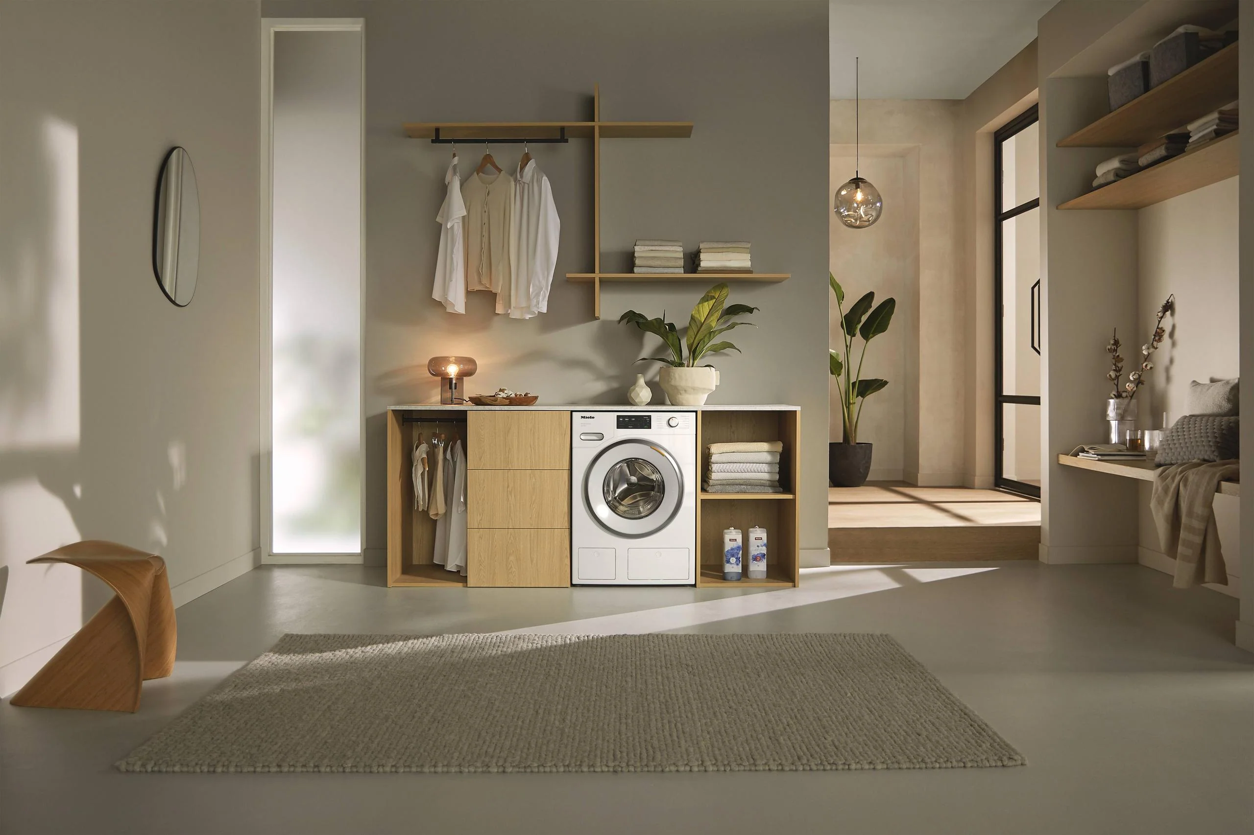 MIELE WXF660WCS WXF660 WCS TDos Lotus white - W1 front-loading washing machine: 8 kg 1600 rpm Auto Dosing Pre-Ironing Miele@home CapDosing White - Image 4