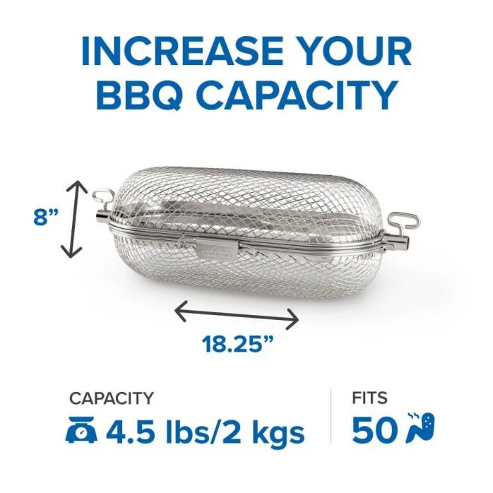 NAPOLEON BBQ 64000 Rotisserie Grill Basket - Image 3
