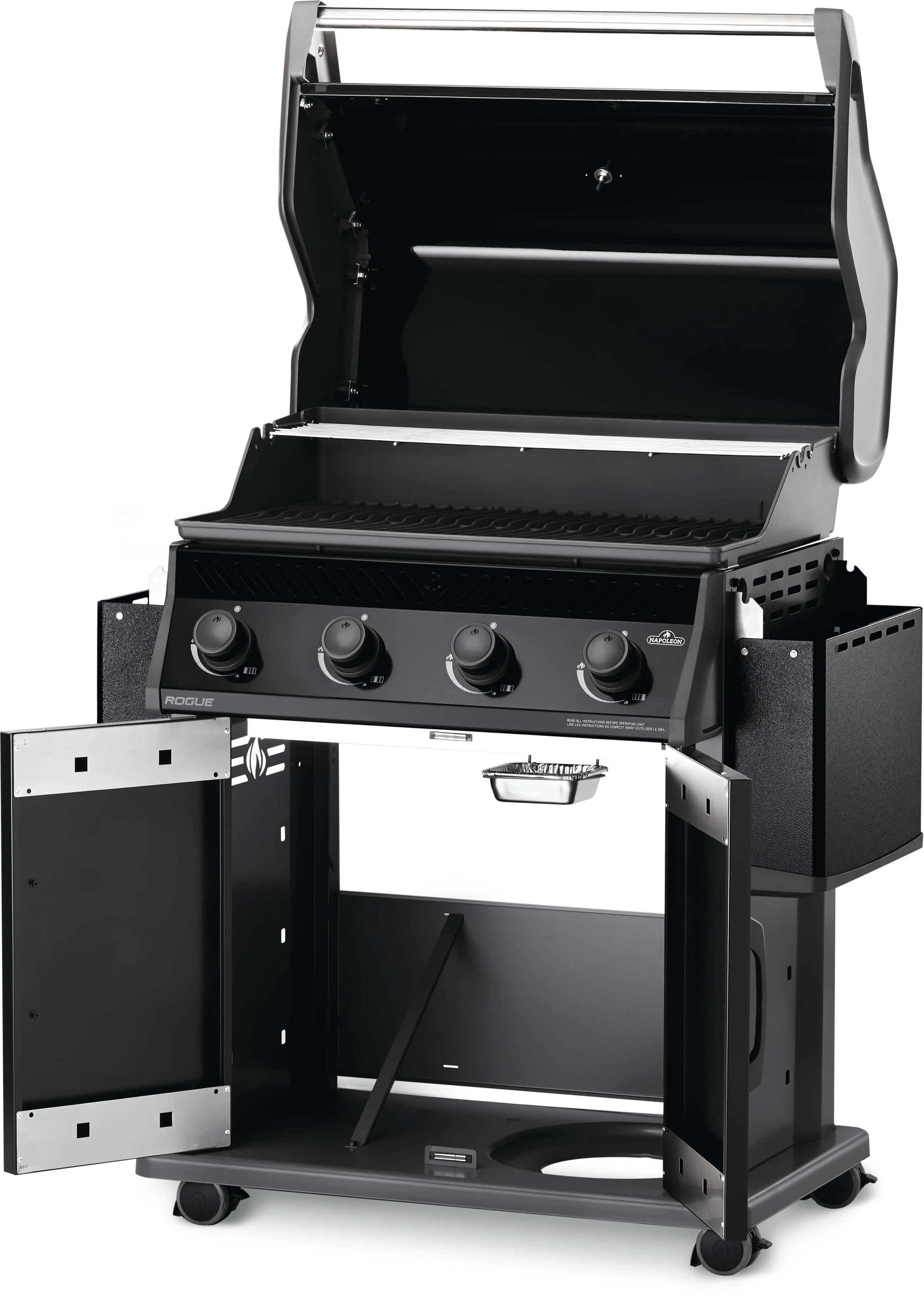 NAPOLEON BBQ R525PK1 Rogue 525 Gas Grill , Propane, Black - Image 2