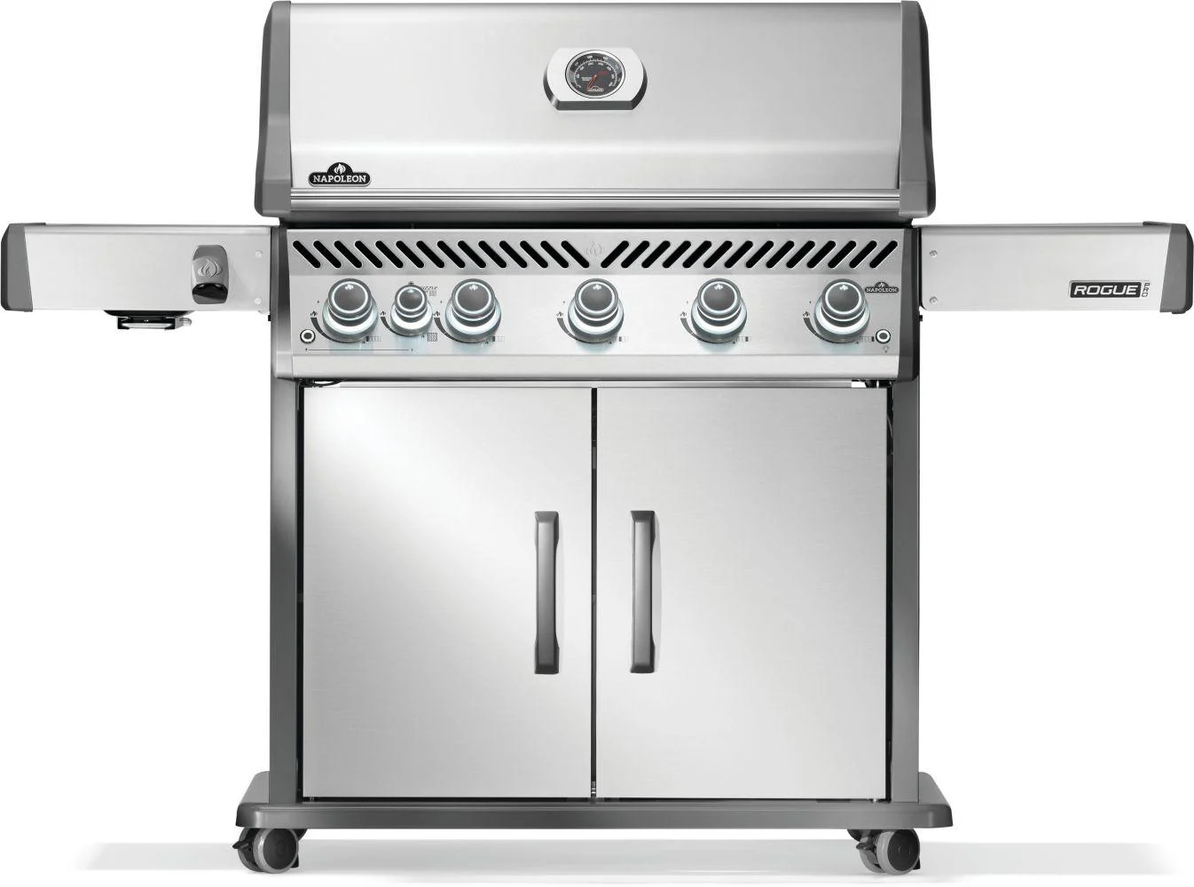 NAPOLEON BBQ RP625SIBPSS2 Rogue PRO 625 SIB with Infrared Side Burner , Propane in Stainless Steel