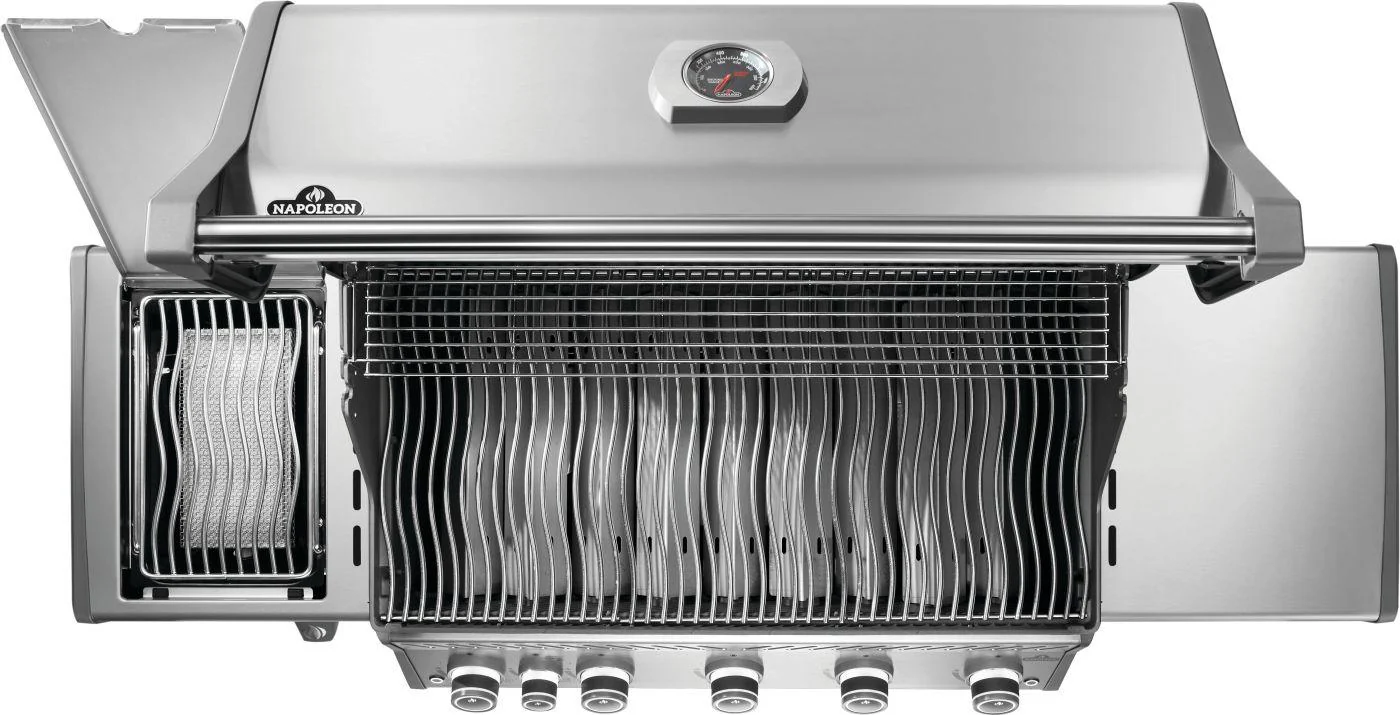NAPOLEON BBQ RP625SIBPSS2 Rogue PRO 625 SIB with Infrared Side Burner , Propane in Stainless Steel - Image 9