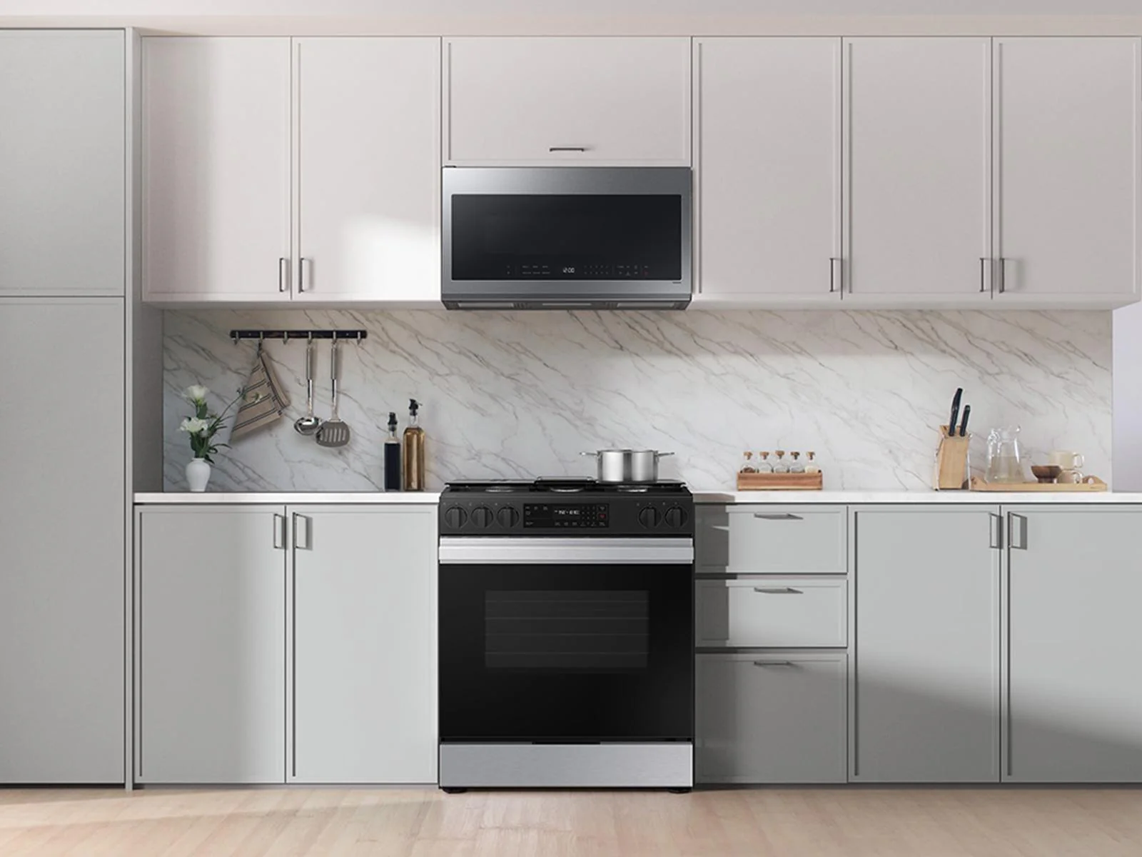 SAMSUNG NSG6DG8100SR Bespoke 6.0 cu. ft. Smart Slide-In Gas Range with Precision Knobs in Stainless Steel Stainless - Image 7