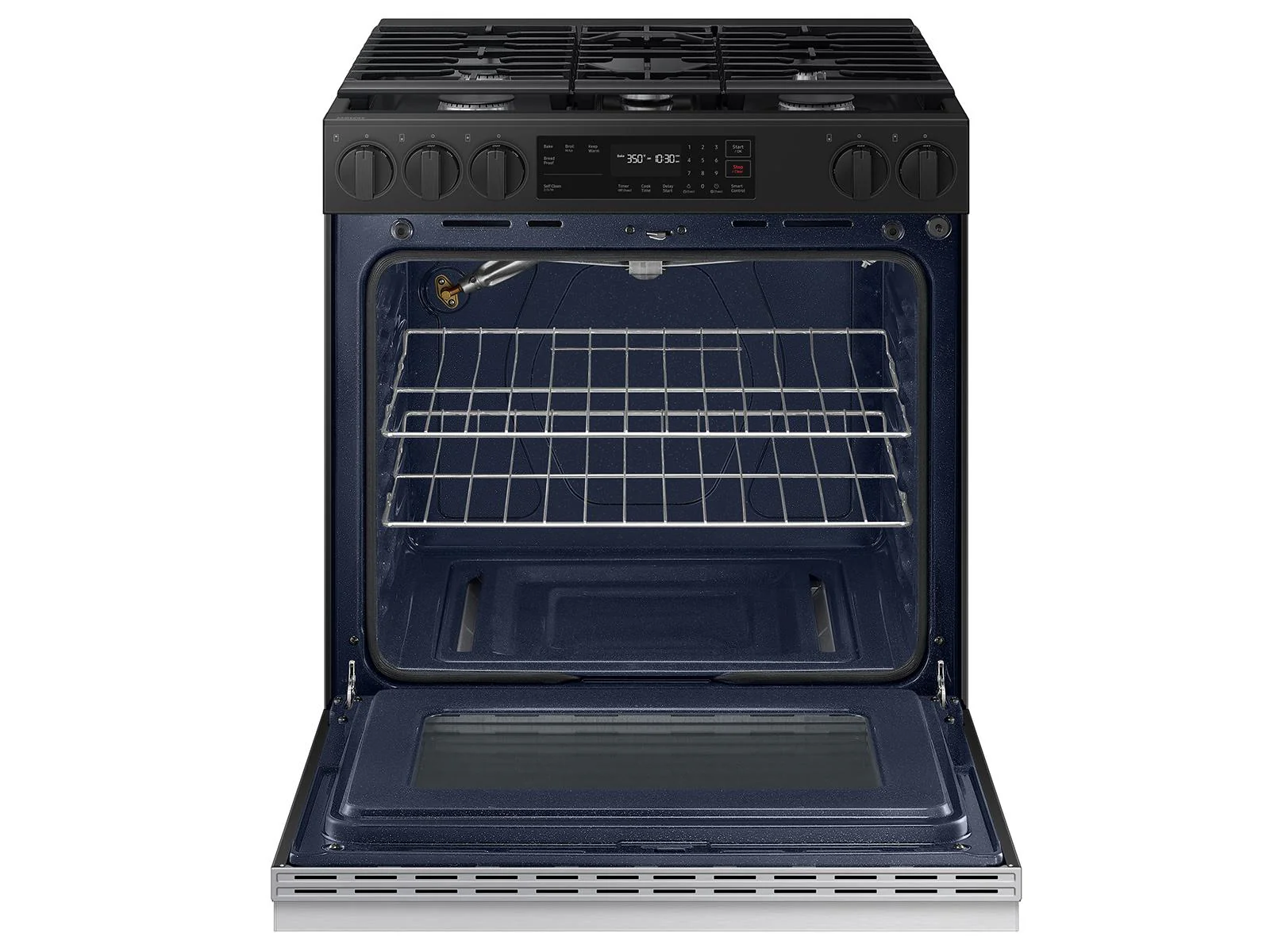 SAMSUNG NSG6DG8100SR Bespoke 6.0 cu. ft. Smart Slide-In Gas Range with Precision Knobs in Stainless Steel Stainless - Image 8