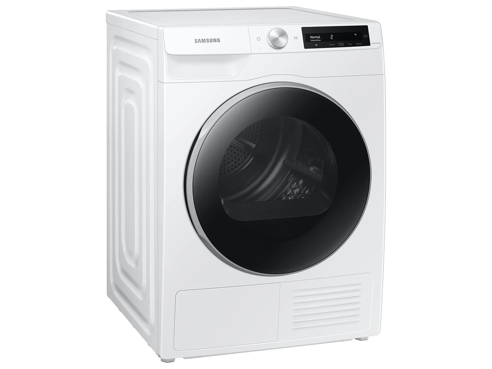 SAMSUNG DV25B6900HW 4.0 cu. ft. Heat Pump Dryer with AI Smart Dial and Wi-Fi Connectivity in White White - Image 8