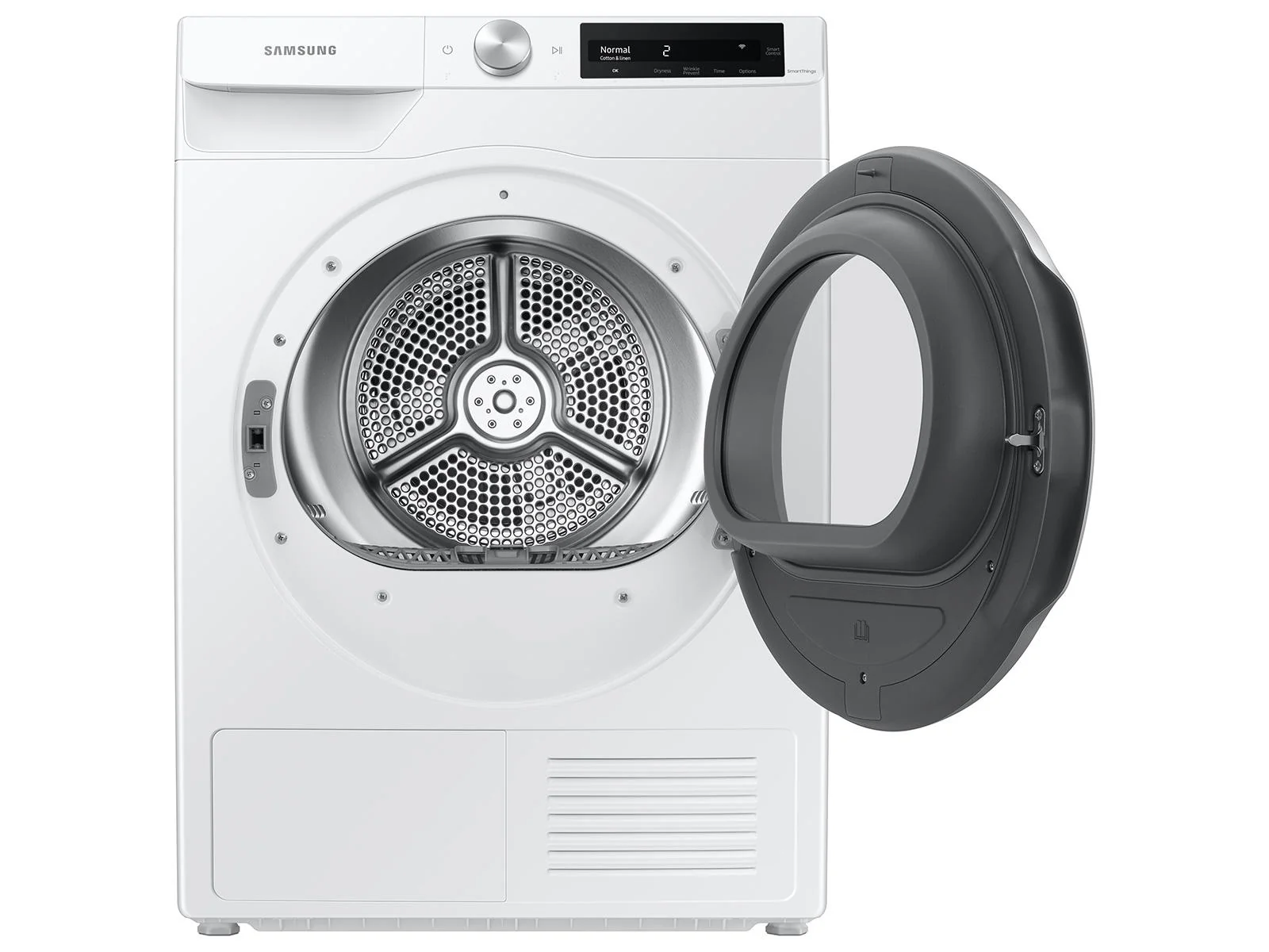 SAMSUNG DV25B6900HW 4.0 cu. ft. Heat Pump Dryer with AI Smart Dial and Wi-Fi Connectivity in White White - Image 9