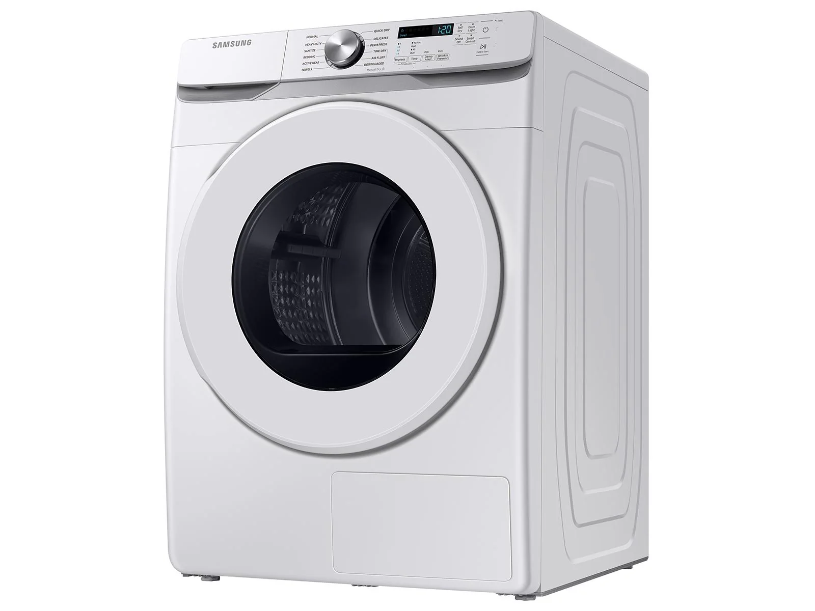 SAMSUNG DV45DG6000HW 7.5 cu. ft. Large Capacity Ventless Hybrid Heat Pump Dryer with Wi-Fi in White White - Image 9
