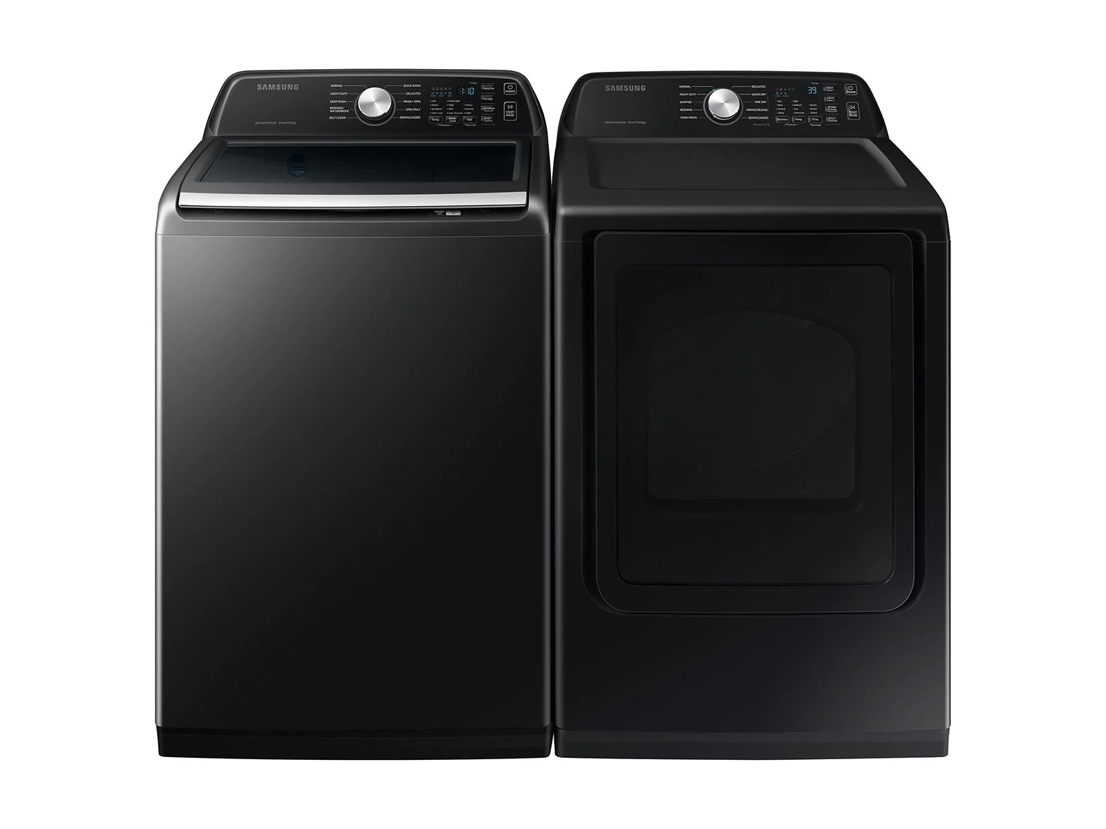 SAMSUNG DVE47CG3500V 7.4 cu. ft. Smart Electric Dryer with Sensor Dry in Brushed Black Black - Image 12