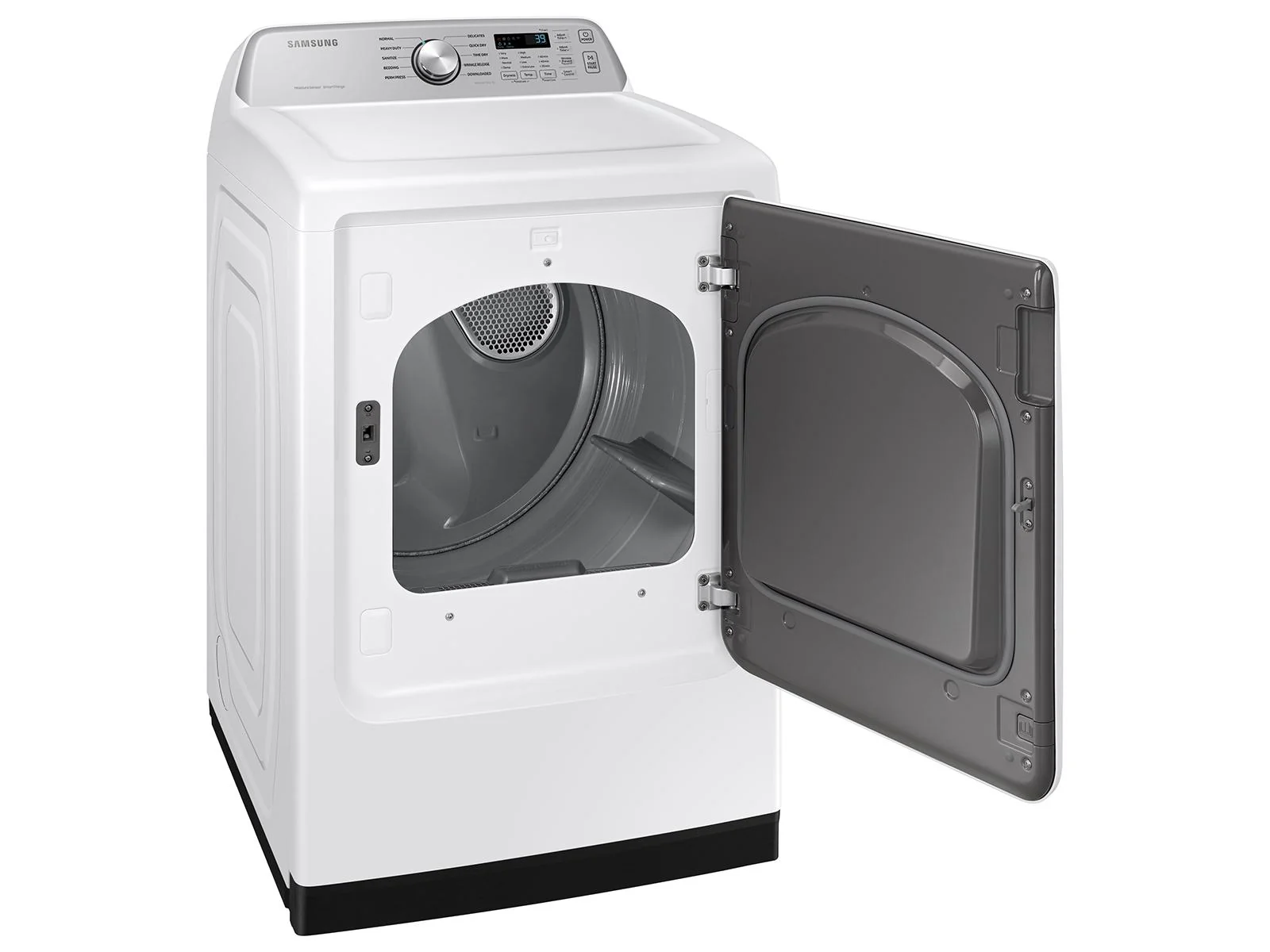 SAMSUNG DVE47CG3500W 7.4 cu. ft. Smart Electric Dryer with Sensor Dry in White - Image 2