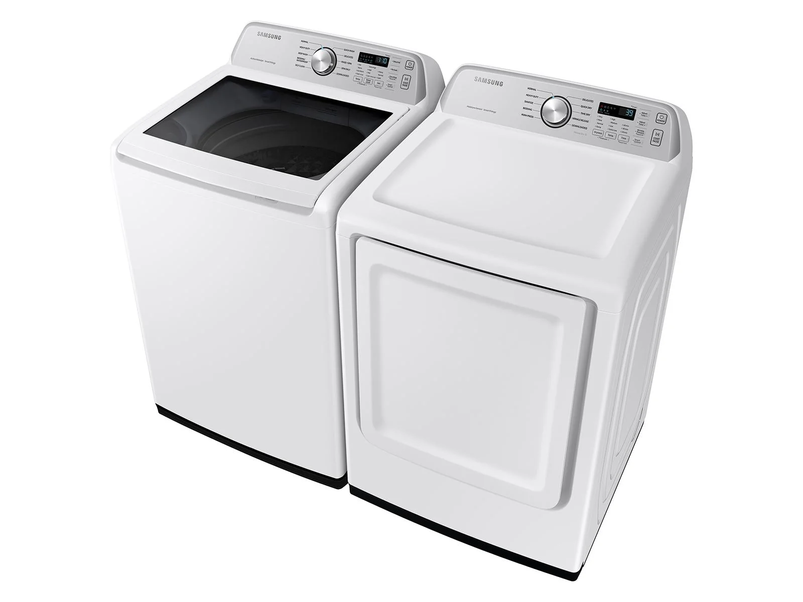 SAMSUNG DVE47CG3500W 7.4 cu. ft. Smart Electric Dryer with Sensor Dry in White - Image 5