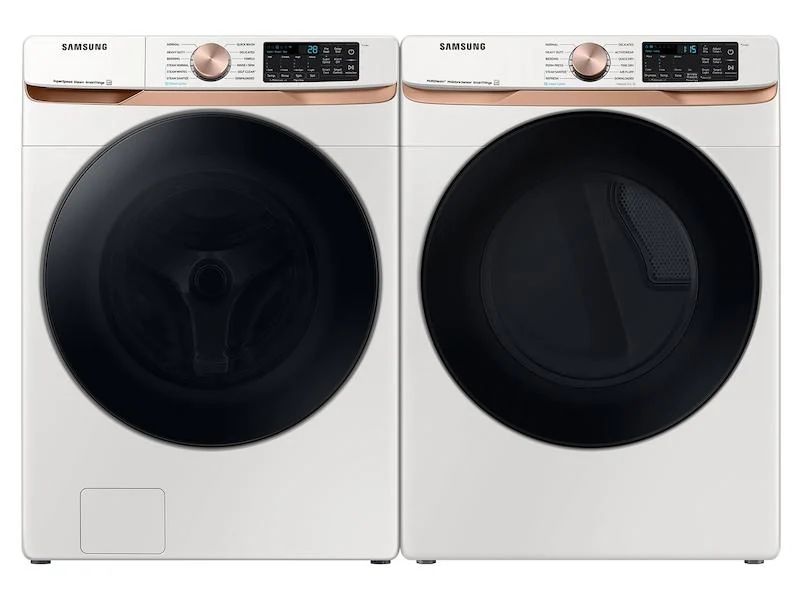 SAMSUNG DVE50BG8300E 7.5 cu. ft. Smart Electric Dryer with Steam Sanitize+ and Sensor Dry in Ivory White - Image 11