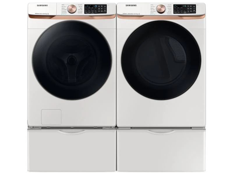 SAMSUNG DVE50BG8300E 7.5 cu. ft. Smart Electric Dryer with Steam Sanitize+ and Sensor Dry in Ivory White - Image 12