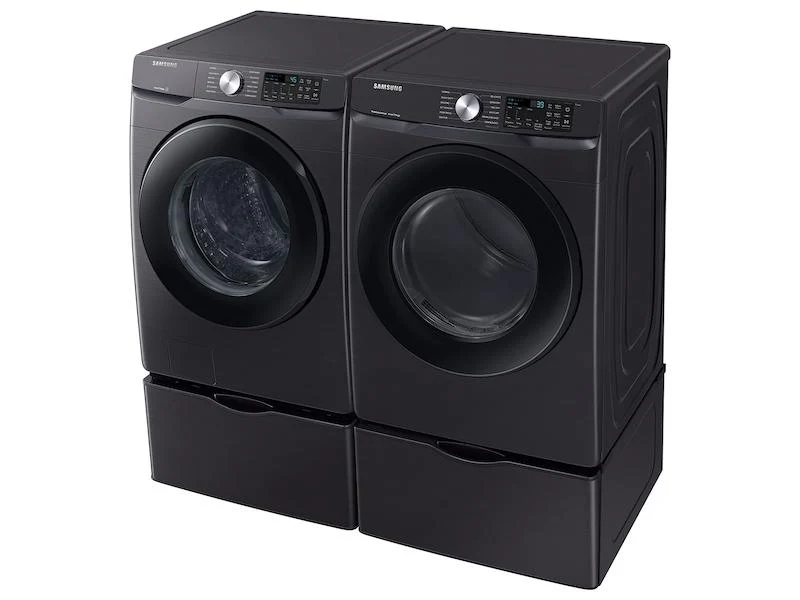 SAMSUNG DVE51CG8000V 7.5 cu. ft. Smart Electric Dryer with Sensor Dry in Brushed Black - Image 13