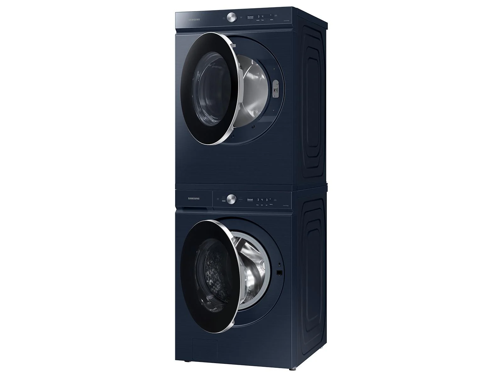 SAMSUNG DVE53BB8900D Bespoke 7.6 cu. ft. Ultra Capacity Electric Dryer with AI Optimal Dry and Super Speed Dry in Brushed Navy Blue - Image 12