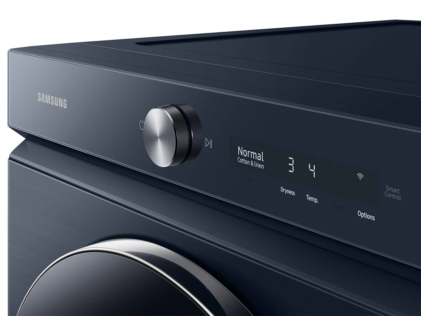 SAMSUNG DVE53BB8900D Bespoke 7.6 cu. ft. Ultra Capacity Electric Dryer with AI Optimal Dry and Super Speed Dry in Brushed Navy Blue - Image 14