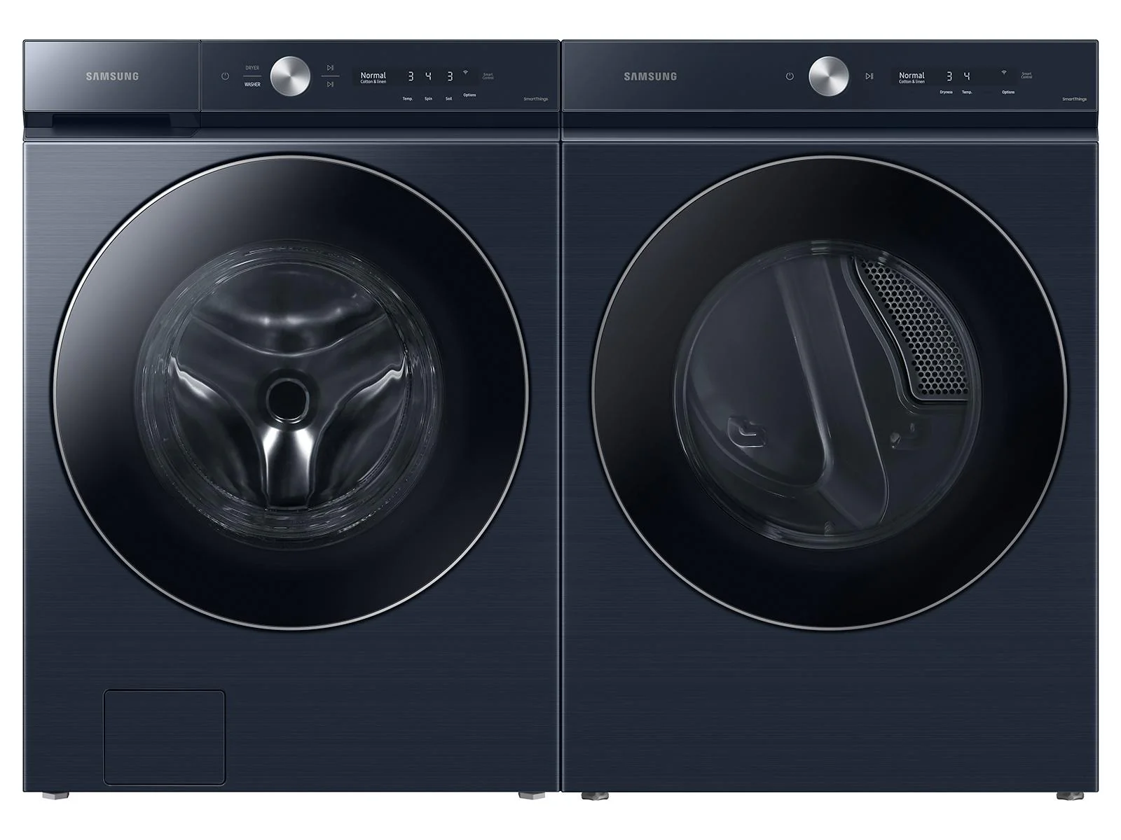SAMSUNG DVE53BB8900D Bespoke 7.6 cu. ft. Ultra Capacity Electric Dryer with AI Optimal Dry and Super Speed Dry in Brushed Navy Blue - Image 9