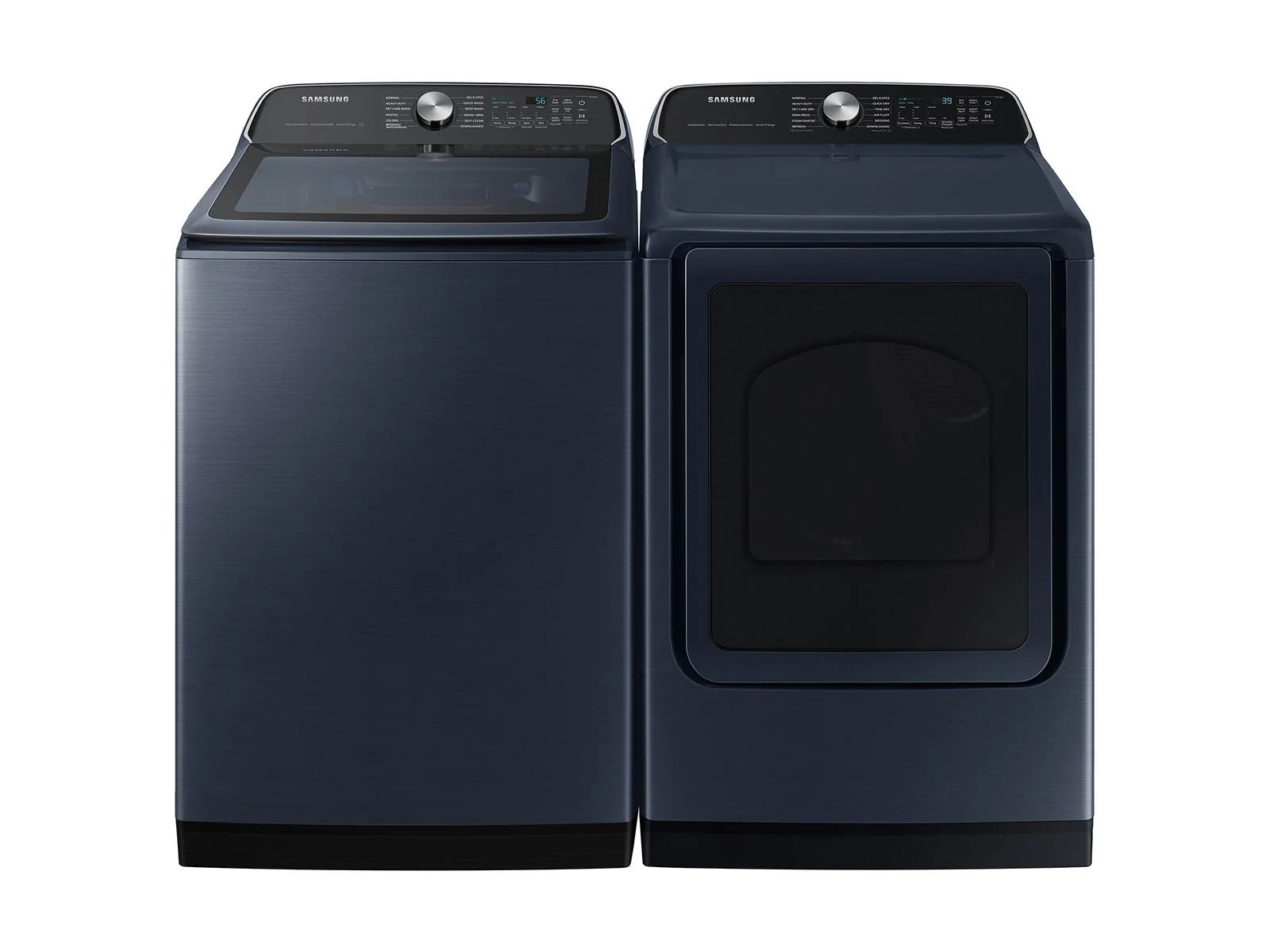 SAMSUNG DVE54CG7150D 7.4 cu. ft. Smart Electric Dryer with Pet Care Dry and Steam Sanitize+ in Brushed Navy Blue - Image 15