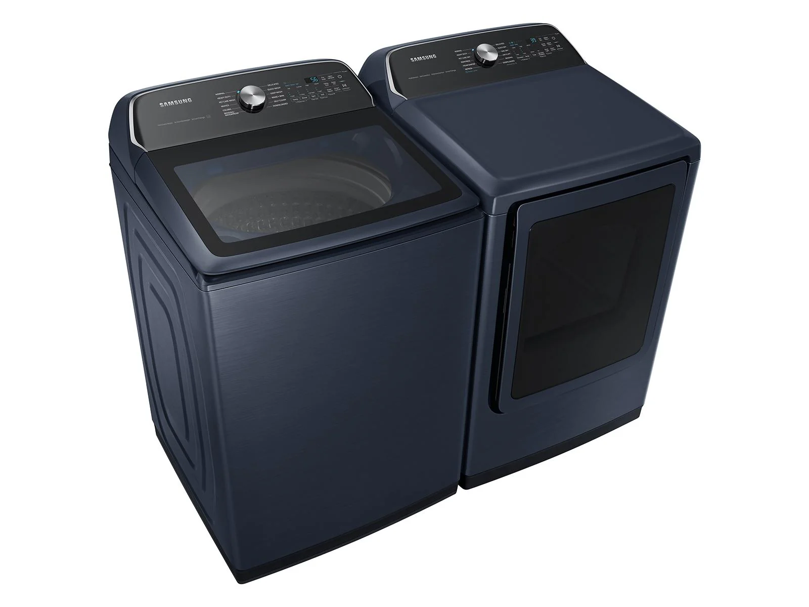 SAMSUNG DVE54CG7150D 7.4 cu. ft. Smart Electric Dryer with Pet Care Dry and Steam Sanitize+ in Brushed Navy Blue - Image 16