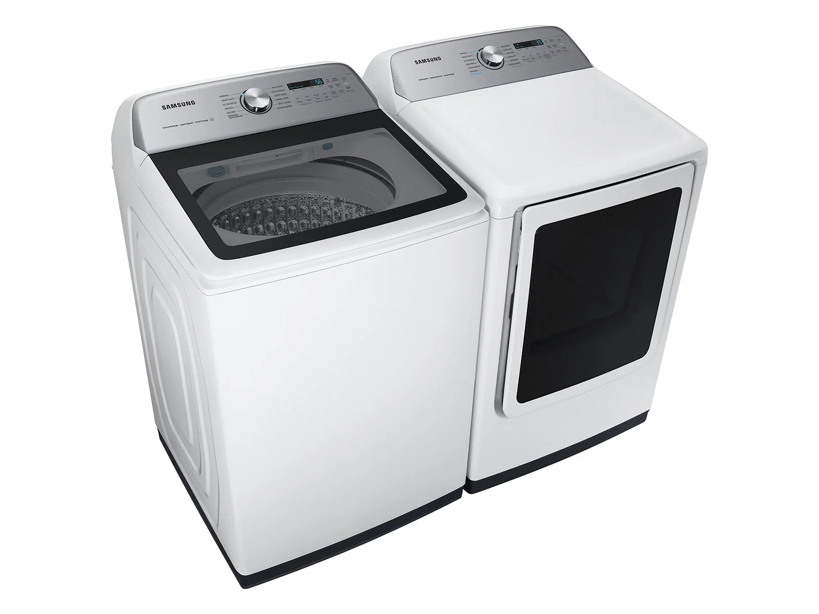 SAMSUNG DVE55CG7100W 7.4 cu. ft. Smart Electric Dryer with Steam Sanitize+ in White - Image 15