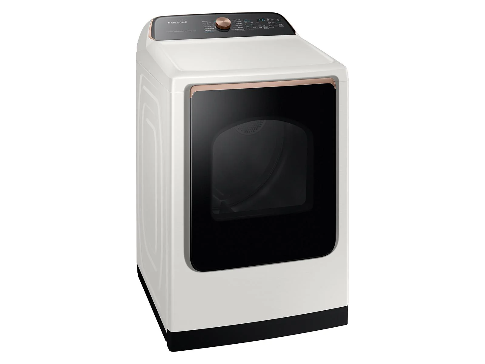 SAMSUNG DVE55CG7500E 7.4 cu. ft. Smart Electric Dryer with Steam Sanitize+ in Ivory White - Image 8