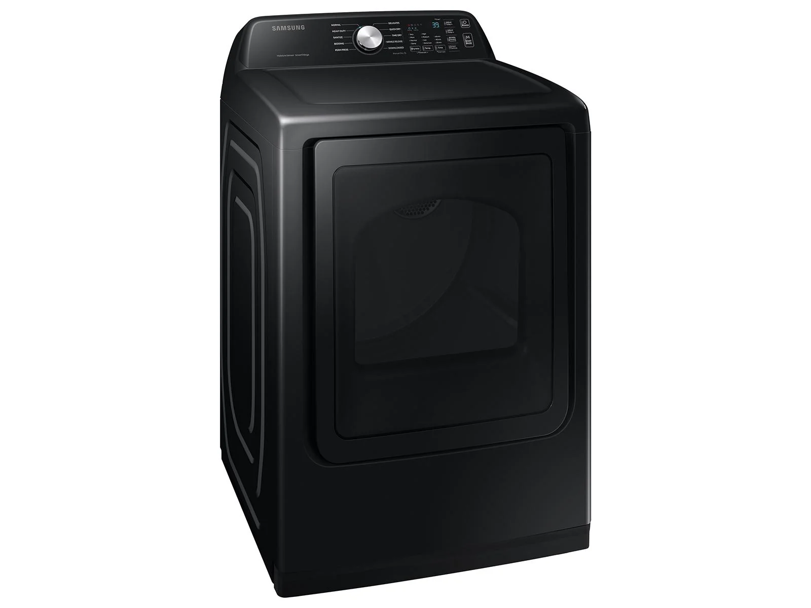 SAMSUNG DVG47CG3500V 7.4 cu. ft. Smart Gas Dryer with Sensor Dry in Brushed Black Black - Image 7