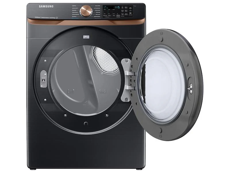 SAMSUNG DVG50BG8300V 7.5 cu. ft. Smart Gas Dryer with Steam Sanitize+ and Sensor Dry in Brushed Black - Image 9