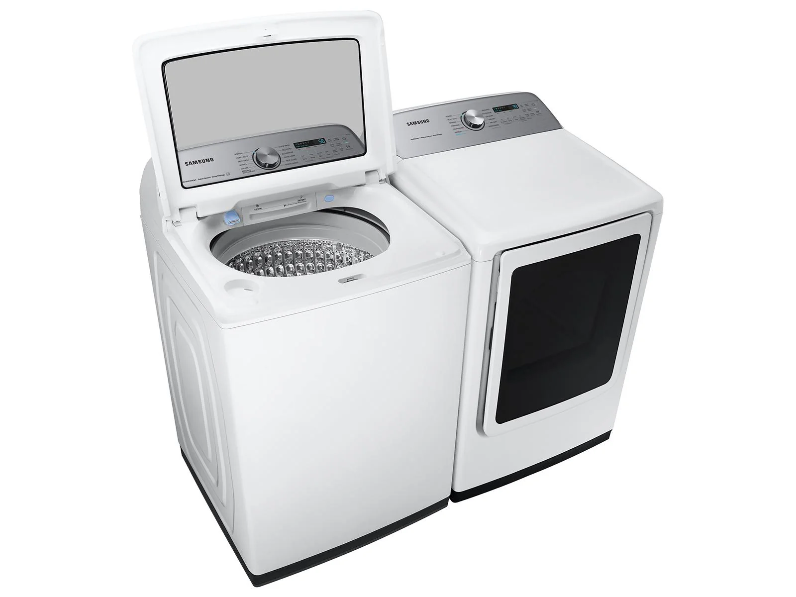 SAMSUNG DVG52A5500W 7.4 cu. ft. Smart Gas Dryer with Steam Sanitize+ in White - Image 13