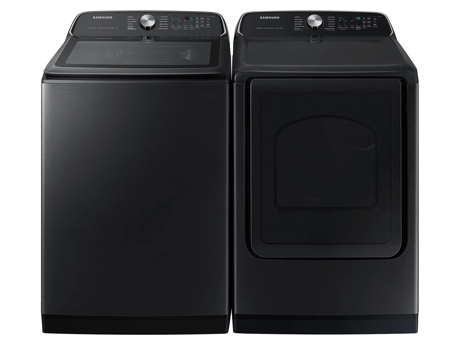SAMSUNG DVG55CG7100V 7.4 cu. ft. Smart Gas Dryer with Steam Sanitize+ in Brushed Black - Image 14