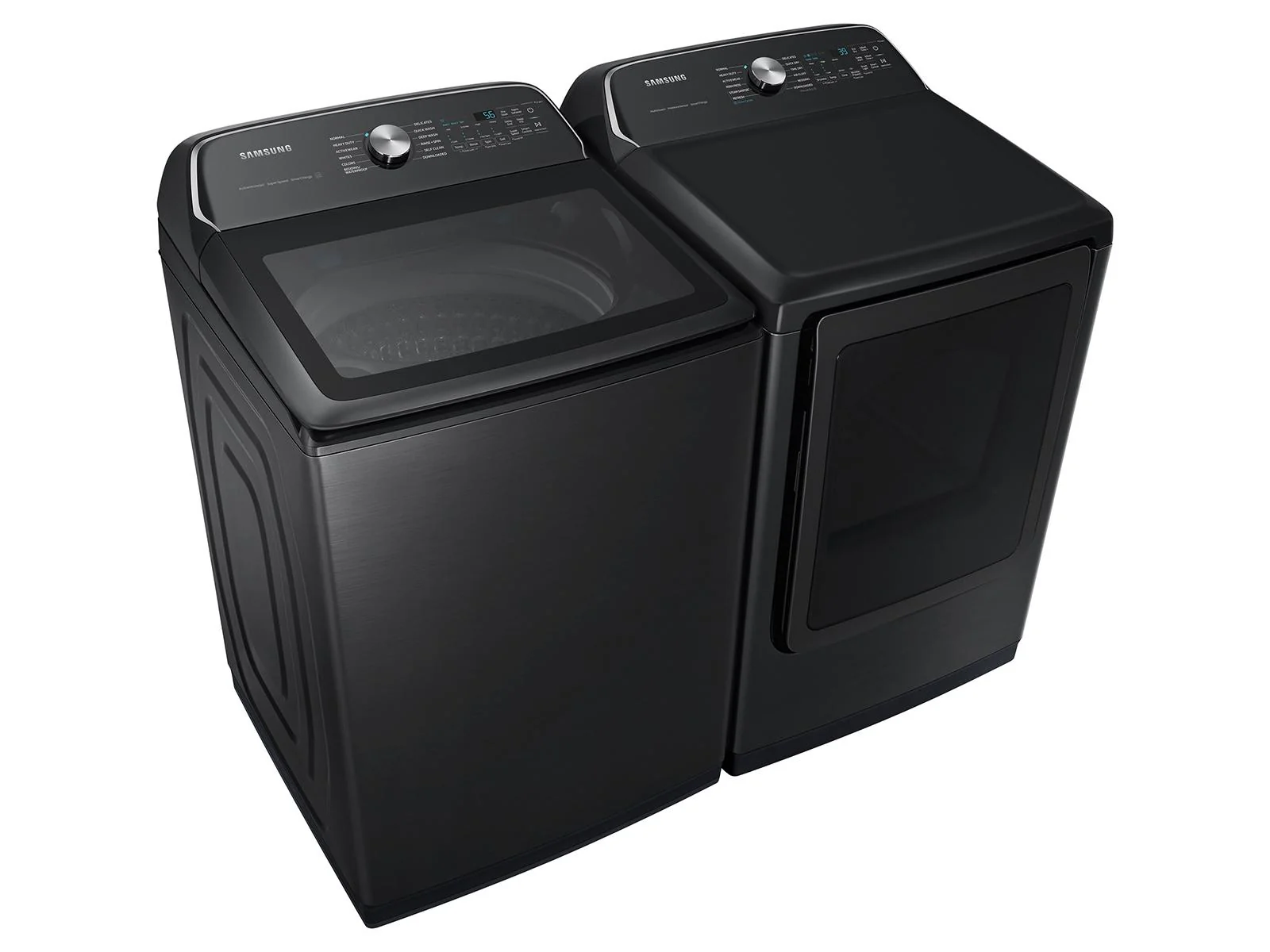 SAMSUNG DVG55CG7100V 7.4 cu. ft. Smart Gas Dryer with Steam Sanitize+ in Brushed Black - Image 15