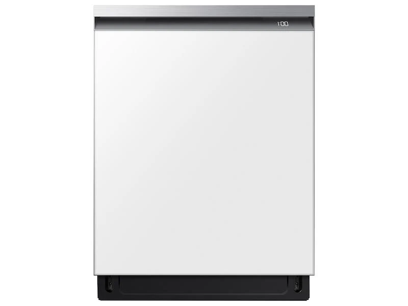 SAMSUNG DW80BB707012 Bespoke AutoRelease Smart 42dBA Dishwasher with StormWash+™ and Smart Dry in White Glass White
