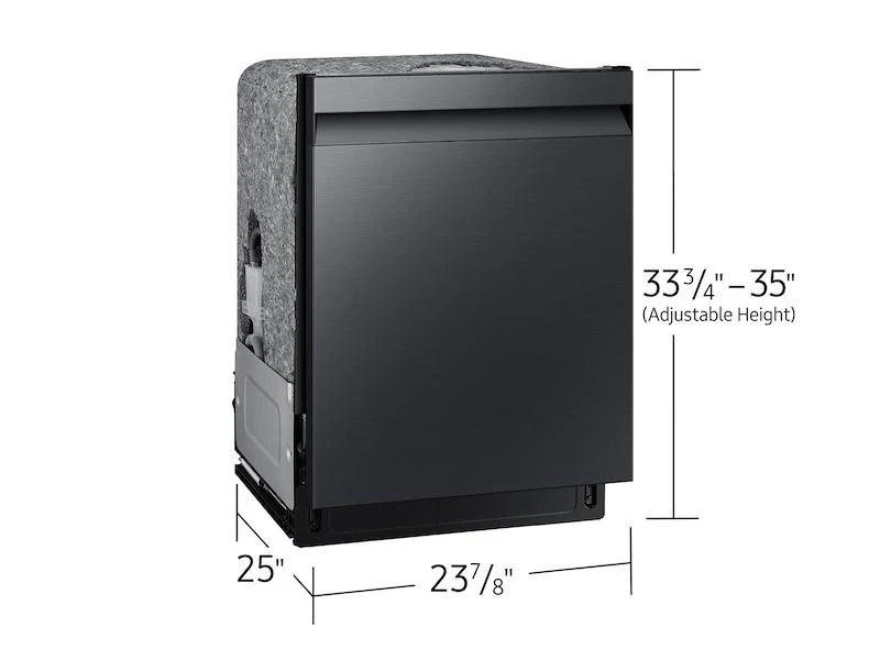 SAMSUNG DW80CG5450MT AutoRelease Smart 46dBA Dishwasher with StormWash™ in Matte Black Steel Black in Stainless Steel - Image 3