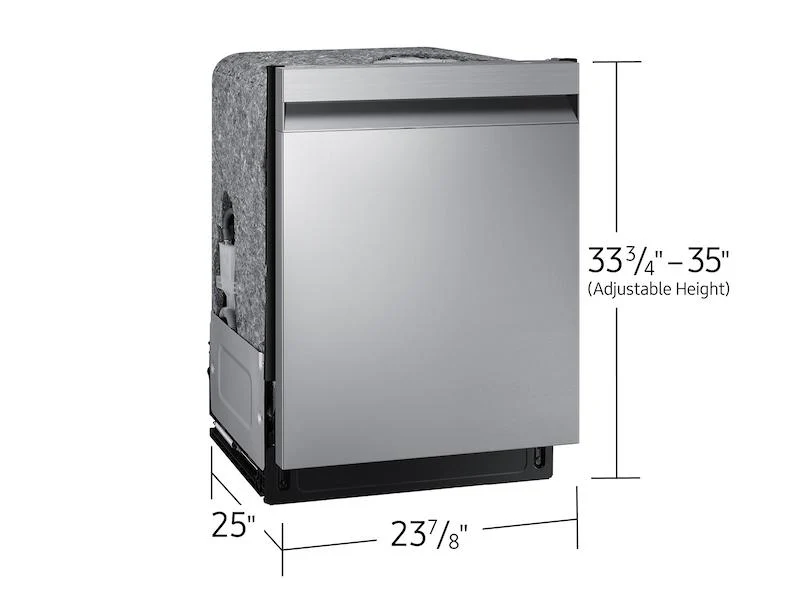 SAMSUNG DW80CG5450SR AutoRelease Smart 46dBA Dishwasher with StormWash™ in Stainless Steel - Image 3