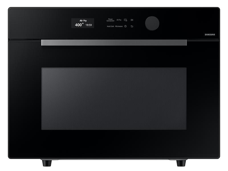 SAMSUNG MC12DB8700CK 1.2 cu. ft. Countertop Microwave with Power Convection in Black Glass Black