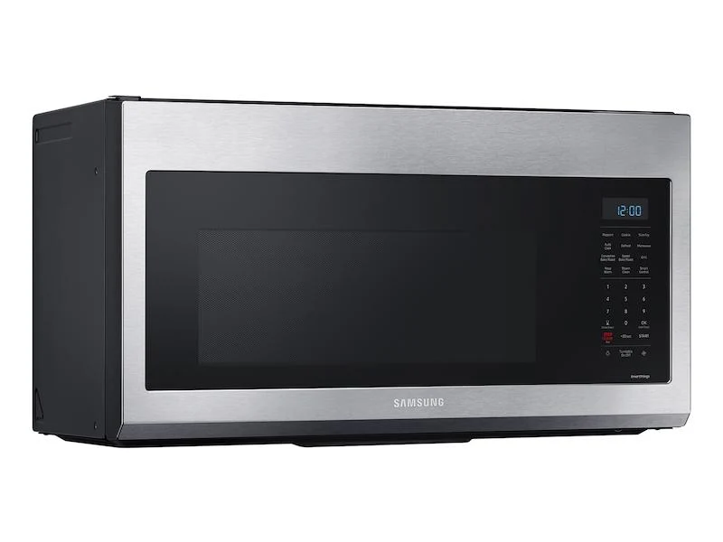 SAMSUNG MC17T8000CS 1.7 cu ft. Smart Over-the-Range Microwave with Convection & Slim Fry™ in Stainless Steel - Image 10