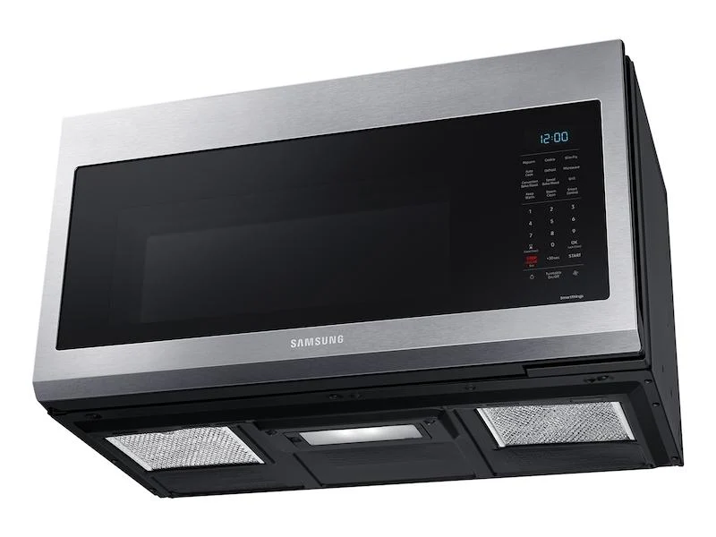 SAMSUNG MC17T8000CS 1.7 cu ft. Smart Over-the-Range Microwave with Convection & Slim Fry™ in Stainless Steel - Image 12
