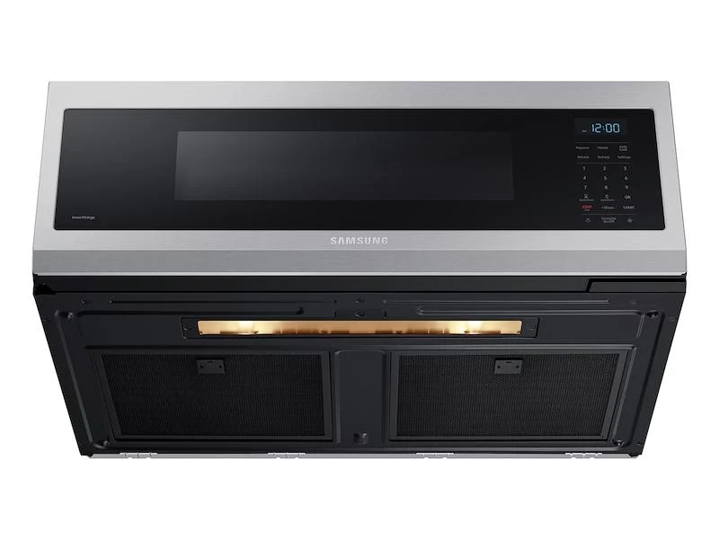 SAMSUNG ME11A7510DS 1.1 cu. ft. Smart SLIM Over-the-Range Microwave with 400 CFM Hood Ventilation, Wi-Fi & Voice Control in Stainless Steel - Image 11