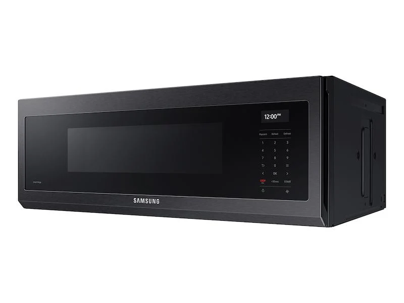 SAMSUNG ME11A7710DG 1.1 cu. ft. Smart SLIM Over-the-Range Microwave with 550 CFM Hood Ventilation, Wi-Fi & Voice Control in Black in Stainless Steel Black in Stainless Steel - Image 7