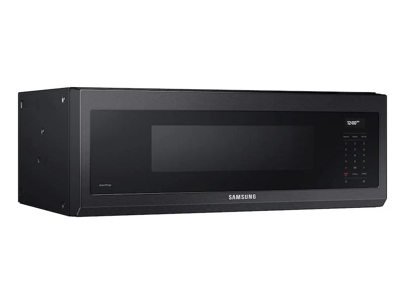 SAMSUNG ME11A7710DG 1.1 cu. ft. Smart SLIM Over-the-Range Microwave with 550 CFM Hood Ventilation, Wi-Fi & Voice Control in Black in Stainless Steel Black in Stainless Steel - Image 9