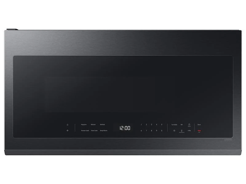 SAMSUNG ME21DG6300MT 2.1 cu. ft. Over-the-Range Microwave with Wi-Fi in Matte Black Steel Black in Stainless Steel