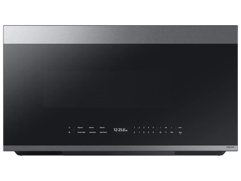 SAMSUNG ME21DG6700SR Bespoke 2.1 cu. ft. Over-the-Range Microwave with Auto Dimming Glass Touch Controls in Fingerprint Resistant in Stainless Steel