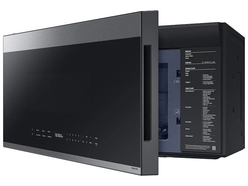 SAMSUNG ME21DG6700SR Bespoke 2.1 cu. ft. Over-the-Range Microwave with Auto Dimming Glass Touch Controls in Fingerprint Resistant in Stainless Steel - Image 12