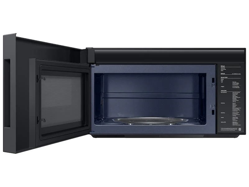 SAMSUNG ME21DG6700SR Bespoke 2.1 cu. ft. Over-the-Range Microwave with Auto Dimming Glass Touch Controls in Fingerprint Resistant in Stainless Steel - Image 7