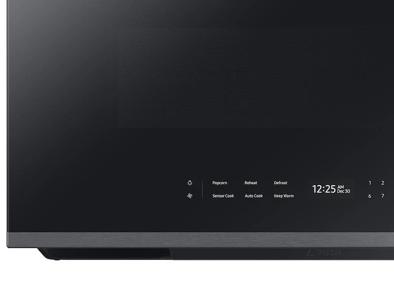 SAMSUNG ME21DG6700SR Bespoke 2.1 cu. ft. Over-the-Range Microwave with Auto Dimming Glass Touch Controls in Fingerprint Resistant in Stainless Steel - Image 8