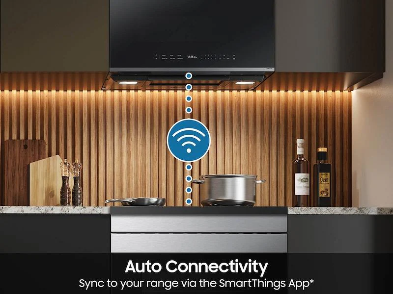 SAMSUNG ME21DG6700SR Bespoke 2.1 cu. ft. Over-the-Range Microwave with Auto Dimming Glass Touch Controls in Fingerprint Resistant in Stainless Steel - Image 9