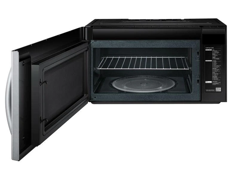 SAMSUNG ME21R7051SS 2.1 cu. ft. Over-the-Range Microwave with Sensor Cooking in Fingerprint Resistant in Stainless Steel - Image 4