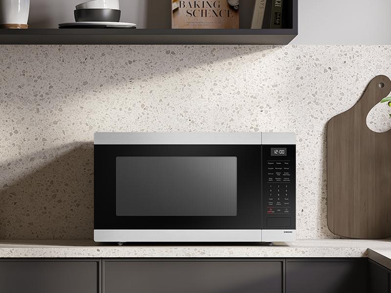 SAMSUNG MS19DG8500SR 1.9 cu. ft. Countertop Microwave with Sensor Cooking in Stainless Steel - Image 3