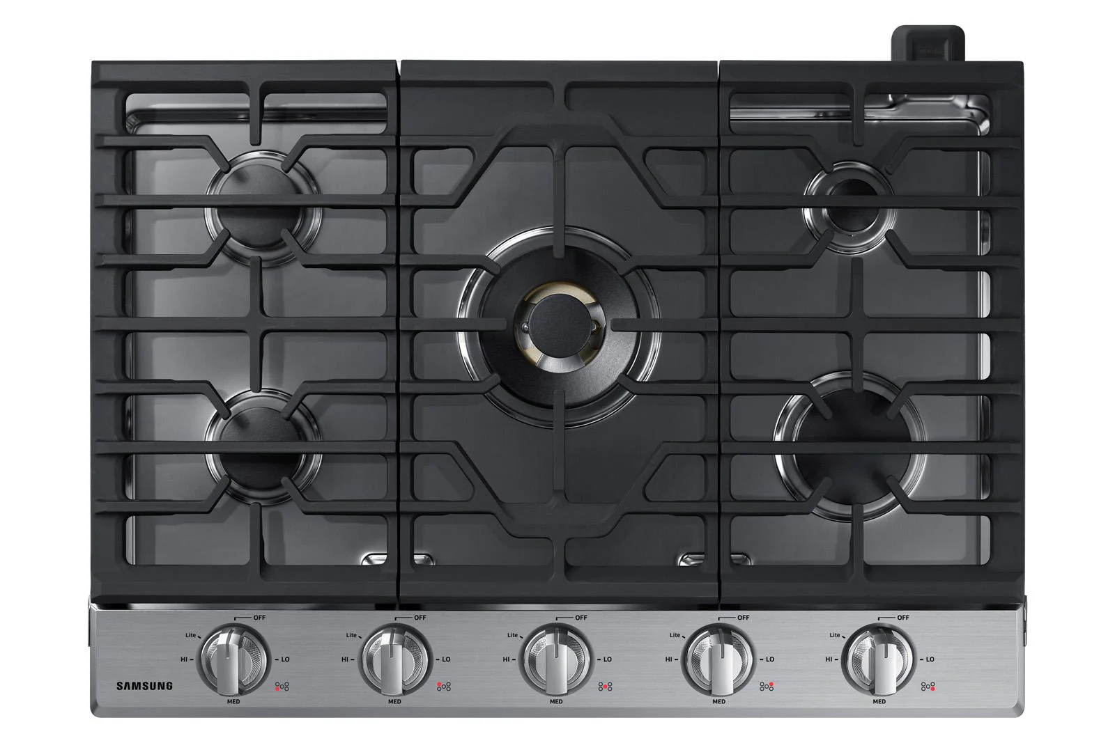 SAMSUNG NA30N7755TS 30" Gas Cooktop with 22K BTU True Dual Power Burner (2018) in Stainless Steel