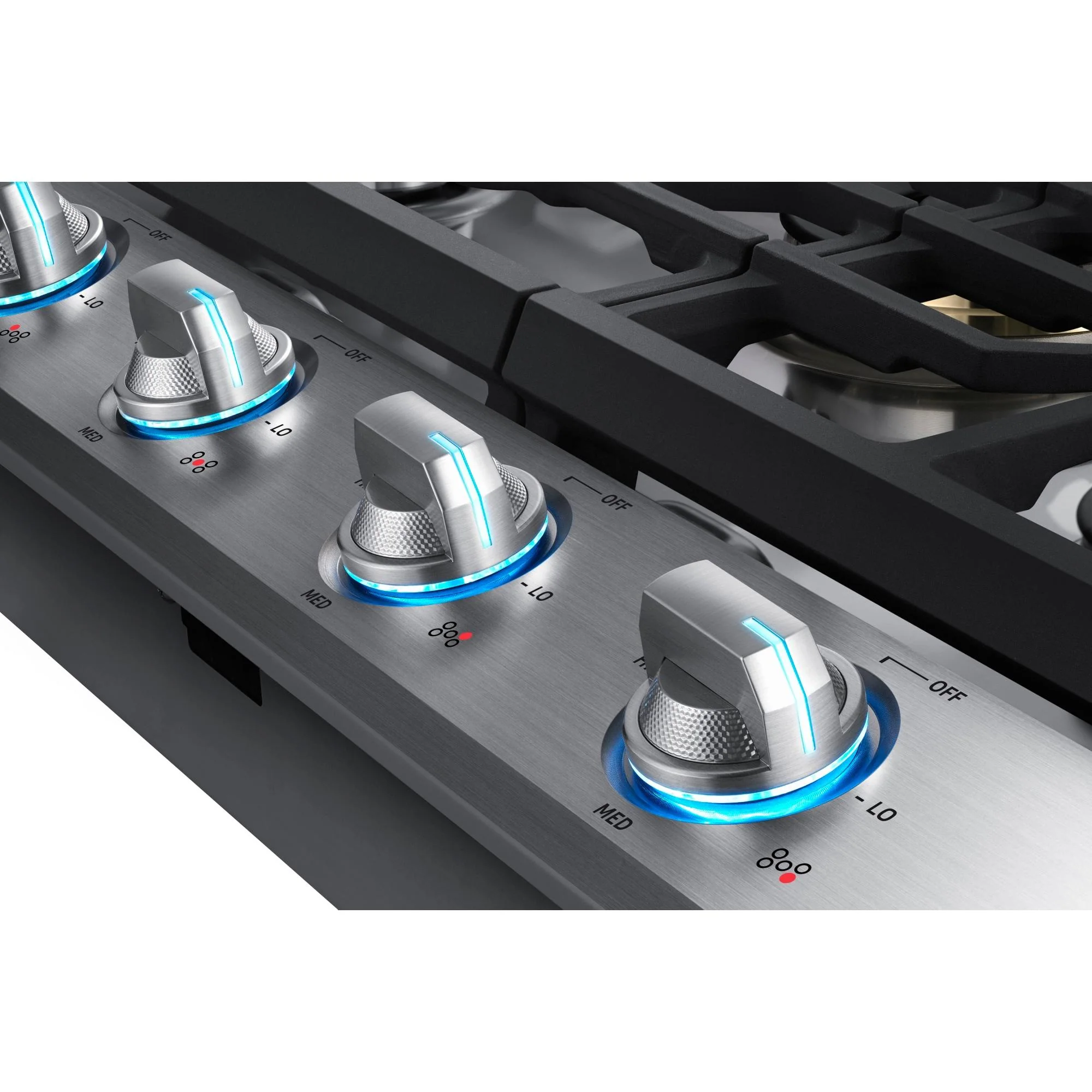 SAMSUNG NA30N7755TS 30" Gas Cooktop with 22K BTU True Dual Power Burner (2018) in Stainless Steel - Image 10