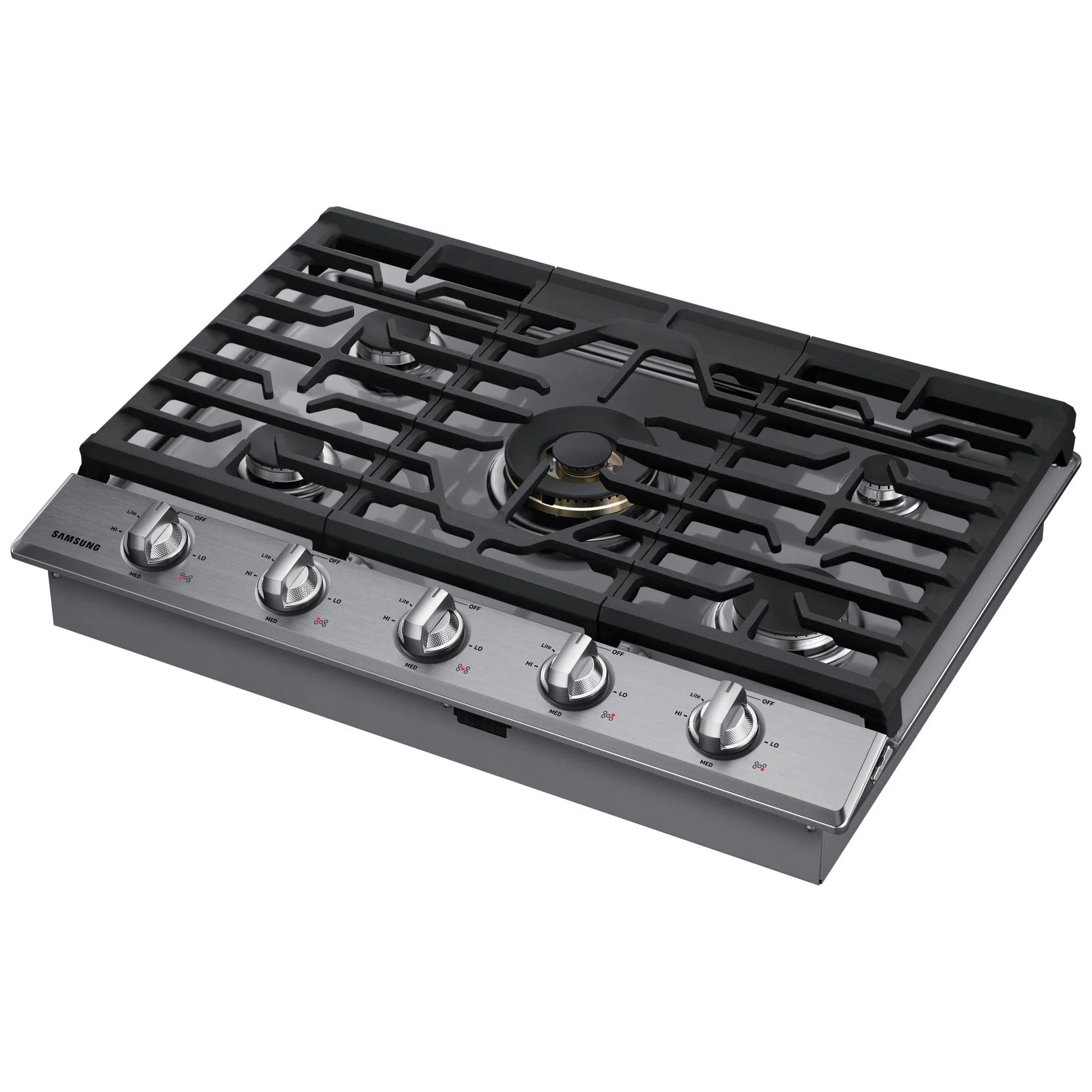 SAMSUNG NA30N7755TS 30" Gas Cooktop with 22K BTU True Dual Power Burner (2018) in Stainless Steel - Image 9