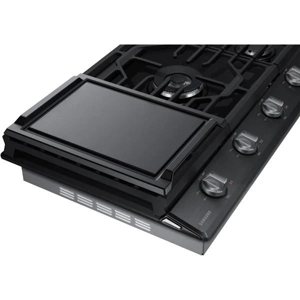 SAMSUNG NA36N6555TG 36" Gas Cooktop (2018) Black in Stainless Steel - Image 5