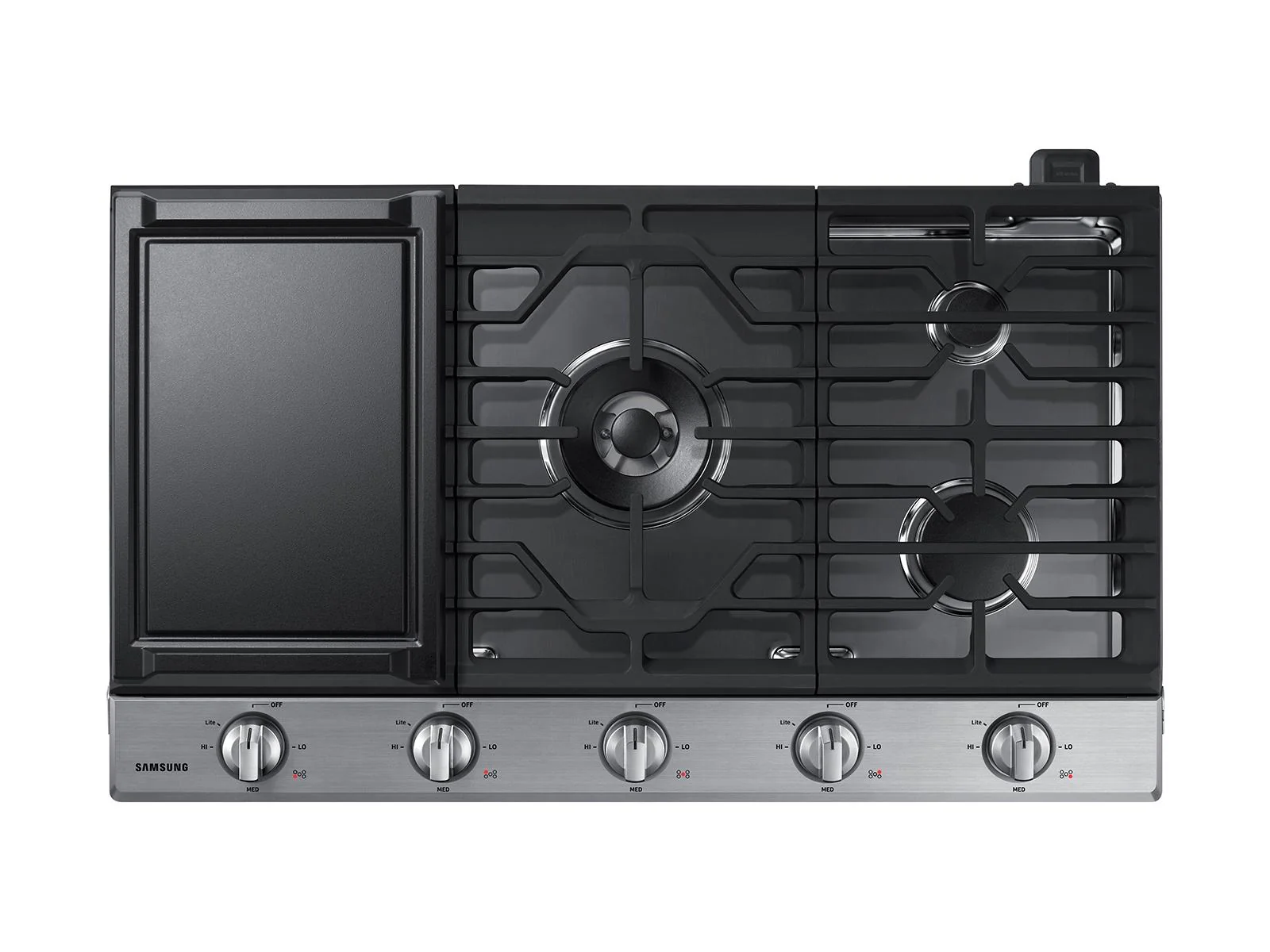 SAMSUNG NA36N6555TS 36" Gas Cooktop (2018) in Stainless Steel - Image 11